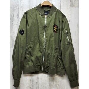 Brooklyn Standard Jacket Men Small Green Fearless 25th Y2k 90" Style